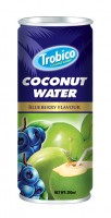 14 Trobico Coconut water Blueberry alu can 250ml